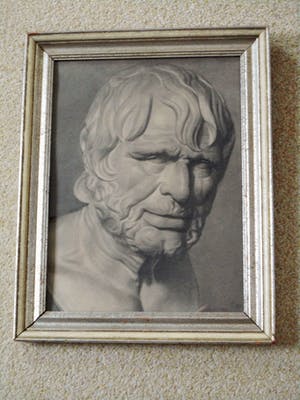 Cornelia Hioolen - Potloodtekening - Seneca kopen? Bied vanaf 50!