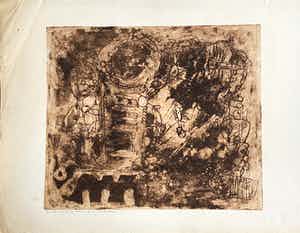 Jan Montyn - compositie 1962 verkocht voor € 100!