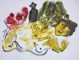 Jan Sierhuis - Litho, Zonder titel verkauft für € 45!