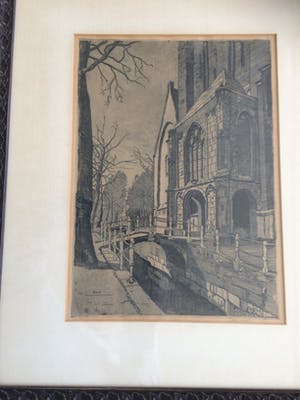Jan Sirks - Oude kerk Delft kopen? Bied vanaf 90!