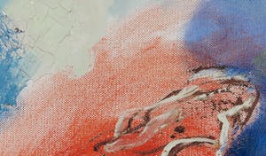 Bert Braam - Acryl op doek, Blue Lagoon - Ingelijst (Groot) kopen? Bied vanaf 100!