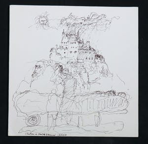 Franscz Witte - Lot van vijf werken op papier in gemengde techniek kopen? Bied vanaf 1!