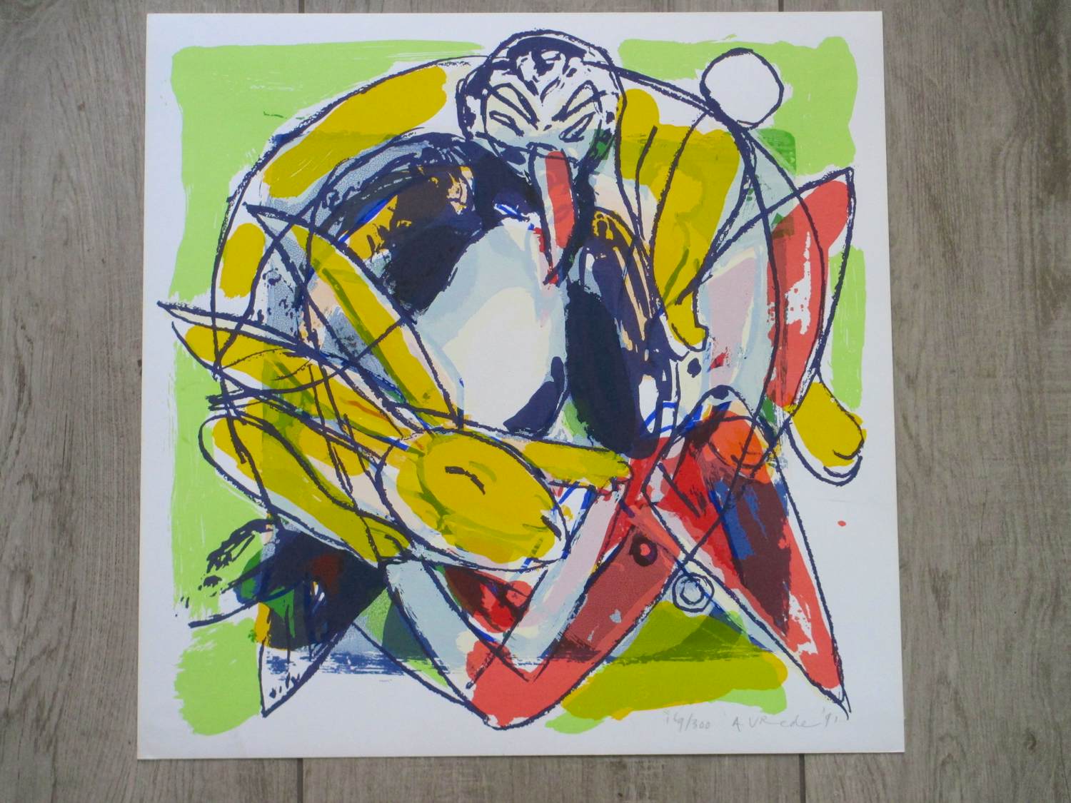 Anton Vrede - Dieren - Zeefdruk kopen? Bied vanaf 50!