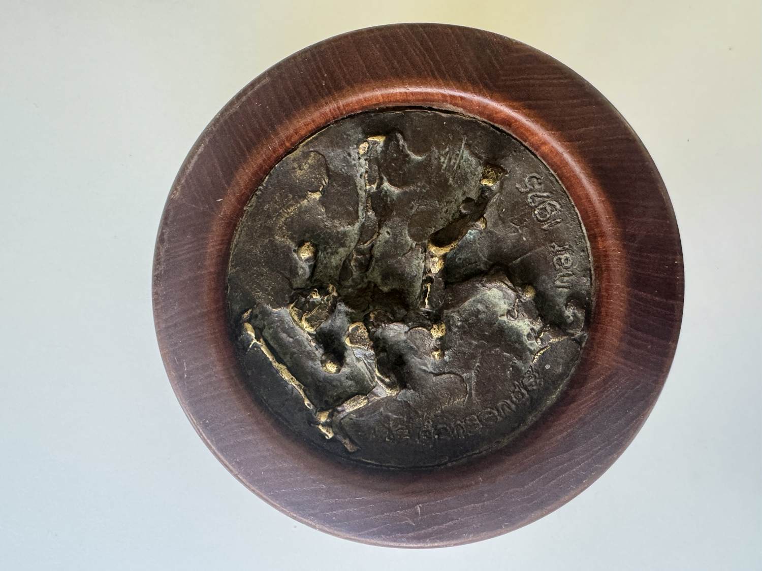 Jits Bakker - Dansende Nar 1975 penning in deurknop kopen? Bied vanaf 80!