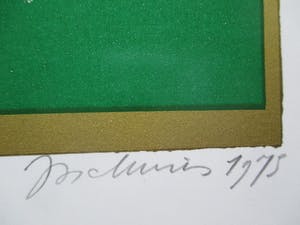 Jos Muris - Zeefdruk "Een landschap voor Tolkien" kopen? Bied vanaf 40!