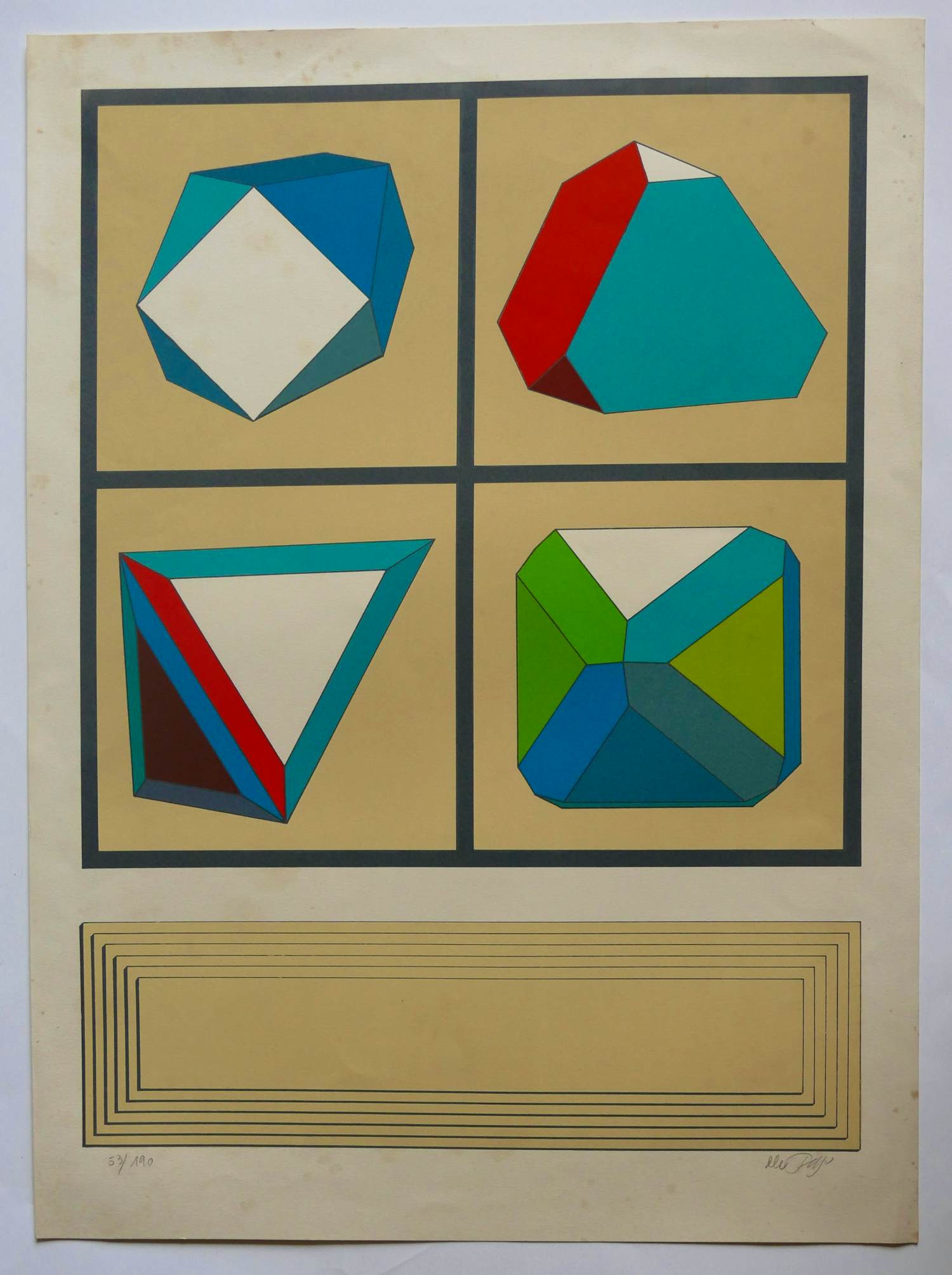 Lucio del Pezzo - Lucio del Pezzo. Zonder titel 1973 kopen? Bied vanaf 125!