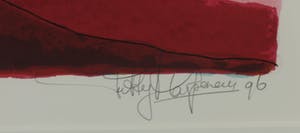 Patty Harpenau - Zeefdruk, Zonder titel - Ingelijst kopen? Bied vanaf 35!