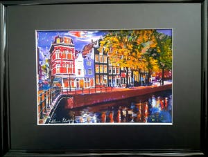 Elena Polyakova - Spiegel gracht in Amsterdam kopen? Bied vanaf 45!