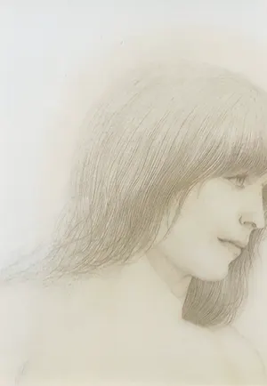 Herman van Rossum - Olieverftekening, Portret en profil kopen? Bied vanaf 60!