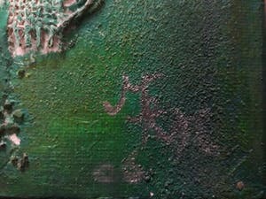 Niet of onleesbaar gesigneerd - Tweeluik abstract. kopen? Bied vanaf 1!