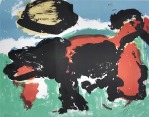 Eugène Brands - Litho - Gesigneerd - 30x38 cm - 1968 - ingelijst kopen? Bied vanaf 195!