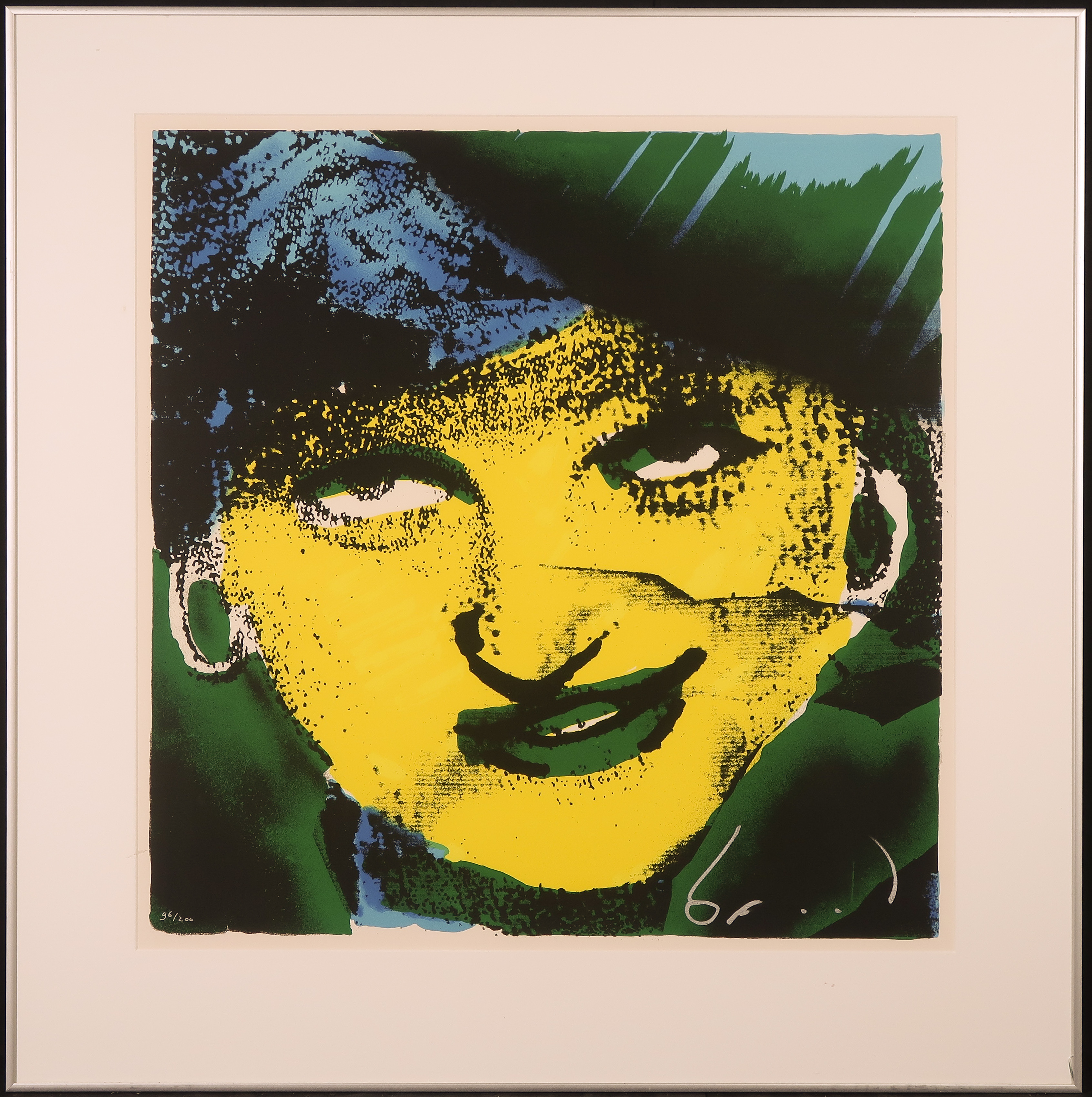 Herman Brood - Zeefdruk, Lady Di - Ingelijst kopen? Bied vanaf 200!