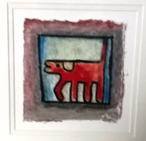 Hans Innemee - 'Looking Left' (mooi gelijst) kopen? Bied vanaf 195!