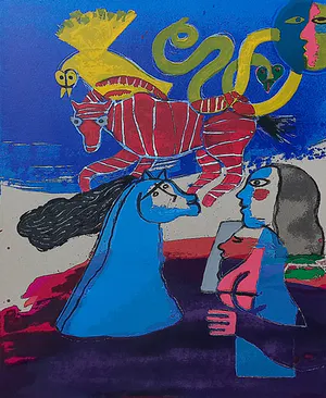 Corneille - Six reves peints, zeefdruk kopen? Bied vanaf 275!