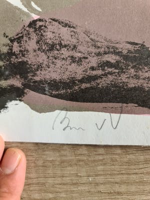 Bram van Velde - Litho - gesigneerd - E/A kopen? Bied vanaf 1!