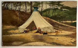 Buy Adrianus Johannes Grootens - Kamperen op Texel? Bid from 40!