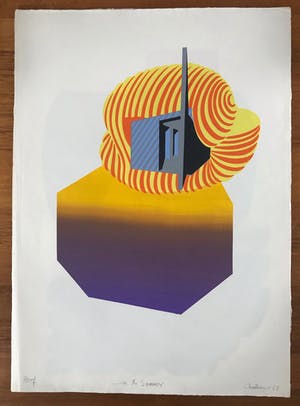 Michael Challenger - Op-Art! - Zeefdruk - '...In The Summer' - 1967 - Gesigneerd kopen? Bied vanaf 1!