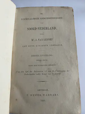 Antiquarisch Boek - De voornaamste geschiedenissen van Noord-Nederland kopen? Bied vanaf 50!