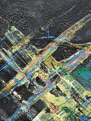 Jeanine Veldman - Zonder Titel - Ingelijst - Groot kopen? Bied vanaf 150!