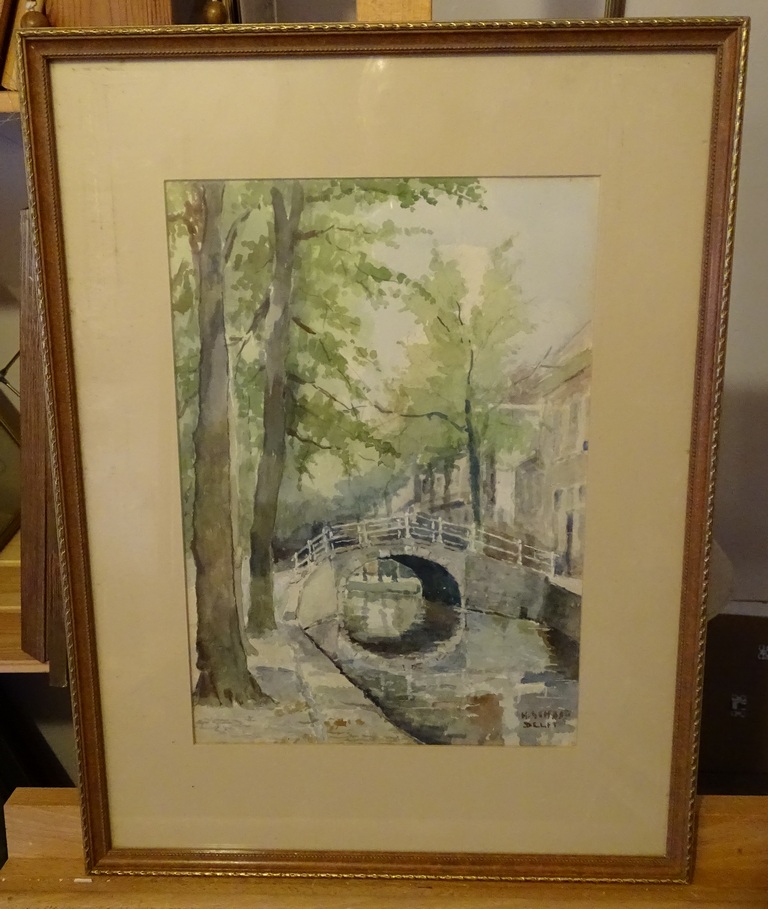 Hendrik Schaap - Stadsgezicht Delft kopen? Bied vanaf 30!