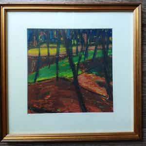 Peter van den Braken - Expressionistisch bos verkocht voor € 40!