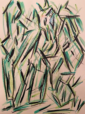 Jan Sierhuis - Acryl/Krijt kopen? Bied vanaf 1!