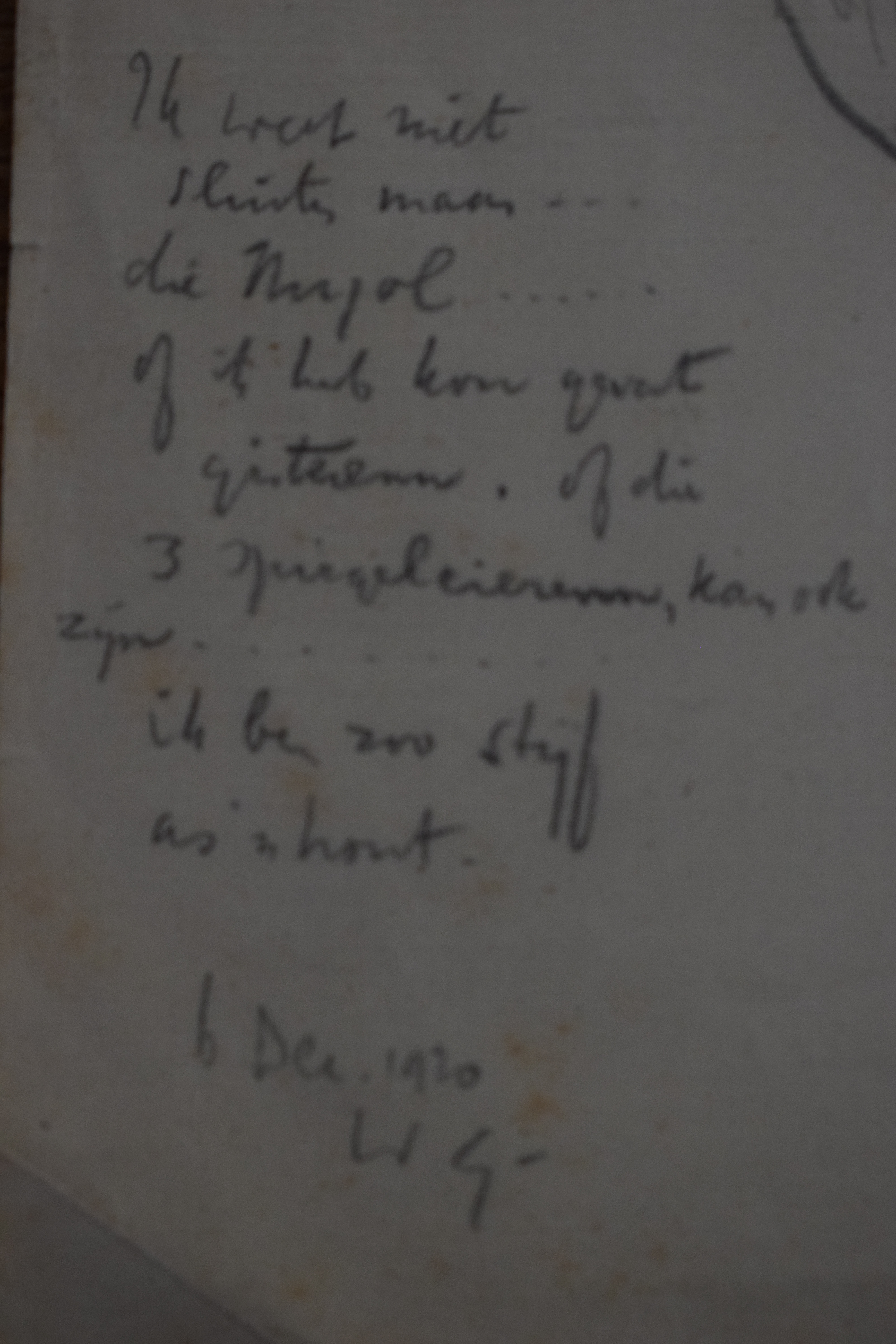 Willy Sluiter - Tekening turende man kopen? Bied vanaf 90!