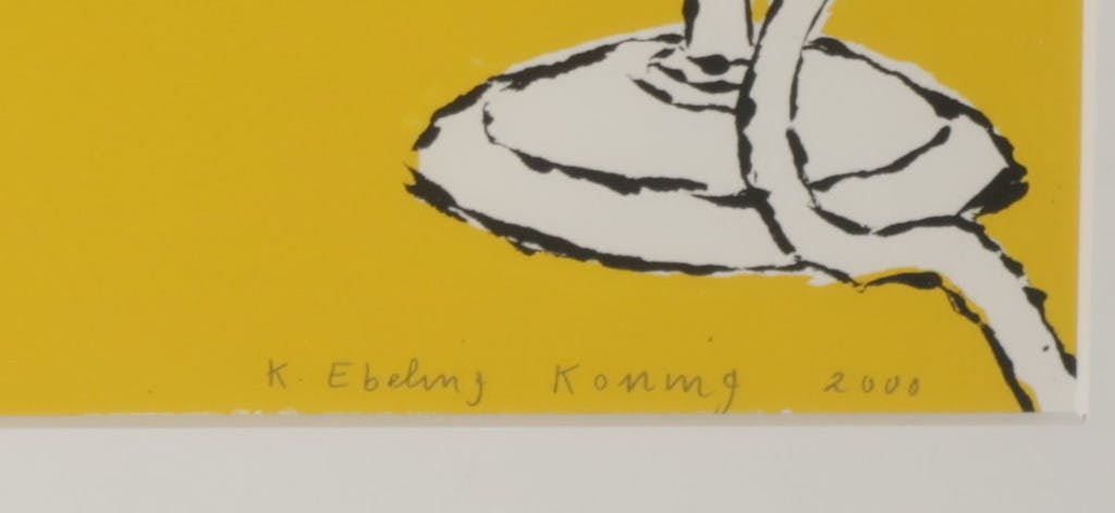 Koen Ebeling Koning - Koen Ebeling Koning: Litho, Z.T. - Ingelijst kopen? Bied vanaf 20!