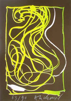 Pierre Alechinsky - Tapis et caries (volledige reeks van 8 litho's) verkocht voor € 1599!