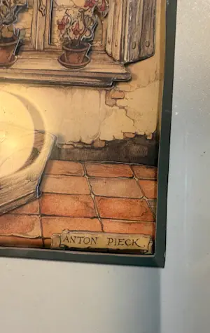 Anton Pieck - 3D schilderij - bakkerij - kinderkamer kopen? Bied vanaf 20!