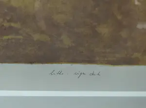 Jan Baas - Litho, Zonder titel, 14/25 - Ingelijst kaufen? Bieten Sie von 40!