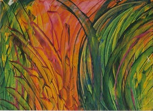 Tinie Martinali - Acryl op doek, Zonder titel - Ingelijst kopen? Bied vanaf 40!
