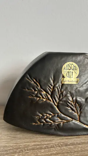 Buy Ruscha - Handgefertigter Kerzenhalter aus Keramik? Bid from 49!