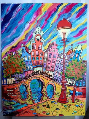 Elena Polyakova - Evening in Amsterdam kopen? Bied vanaf 155!