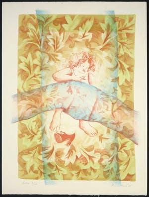 Bertha Haak - Litho, Zonder titel kopen? Bied vanaf 1!