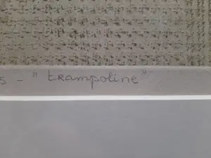 Helen van der Deen - Ets/Aquatint, Titel, " trampoline ". kopen? Bied vanaf 35!