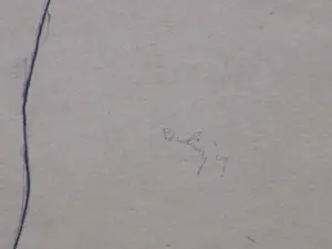 Herman Bieling - Staand vrouwelijk naakt - Inkttekening kopen? Bied vanaf 50!