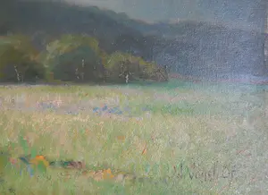 Werner Vogel - Blick auf das Wettersteingebirge, Ölgemälde signiert kopen? Bied vanaf 249!