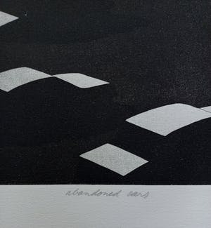 Jeroen Henneman - Abandoned cars, aquatint ets kopen? Bied vanaf 395!