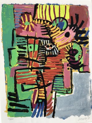 Corneille - sans titre maar met lijst! kopen? Bied vanaf 325!