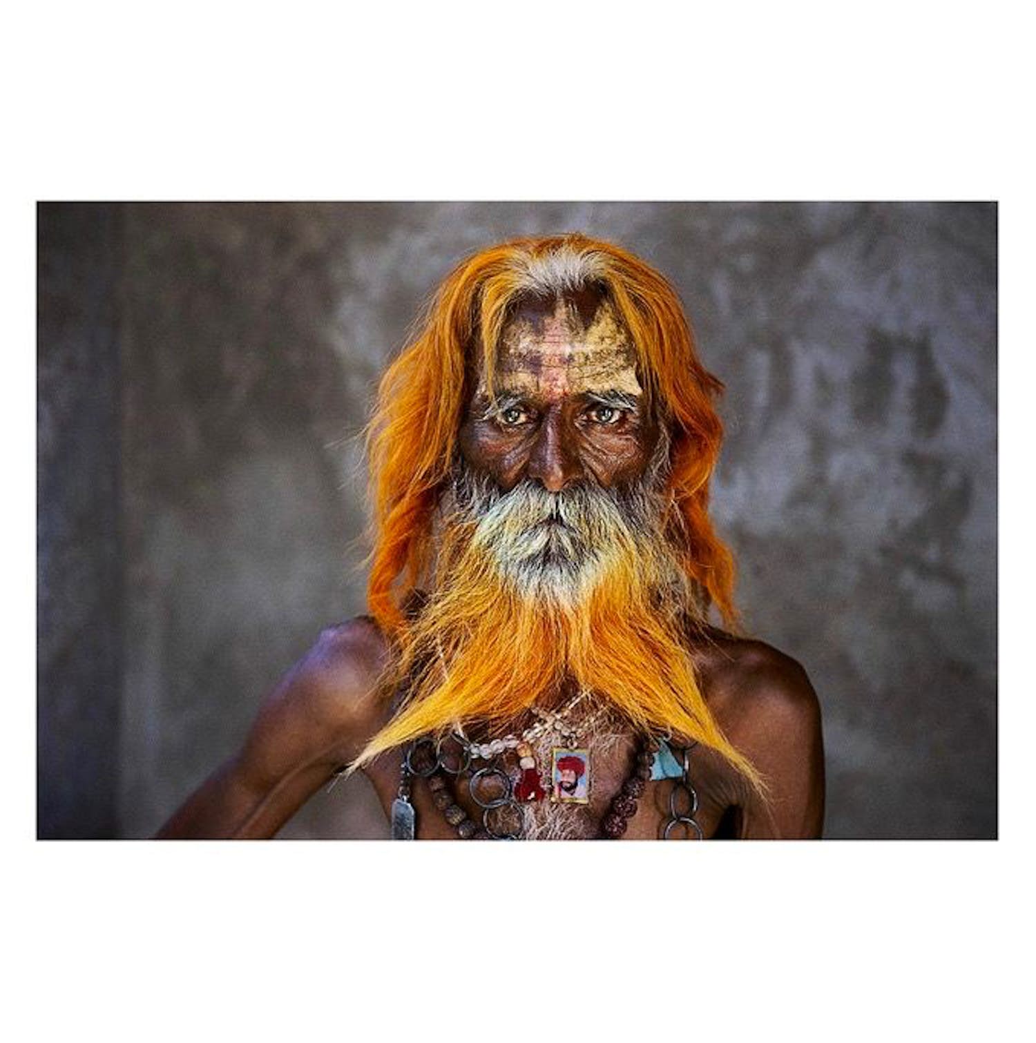 Steve McCurry - Rabari tribal elder, Rajasthan, India, 2010 verkocht voor € 150!