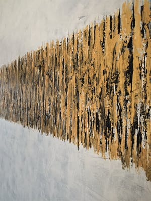 John Foppen - Symphony in Gold +.........# K 02. XL . GROOT. kopen? Bied vanaf 189!