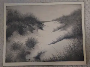 Henk Voskuyl - Originele in 1930 Gesigneerde litho "Duin en Zee" Henk Voskuyl kaufen? Bieten Sie von 30!