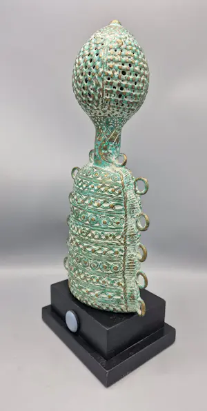 Benin - CEREMONIËLE CLOCHE - NIGERIA - BINI EDO - BRONS kaufen? Bieten Sie von 400!