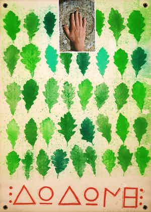 Joe Tilson - Aquatint en collage, Zonder titel verkocht voor € 100!