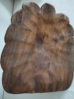 Niet of onleesbaar gesigneerd - Indianenhoofd in massief hout kopen? Bied vanaf 10!