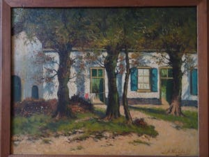 J.H. Wolhoff - Boerderijgezicht met bomen kopen? Bied vanaf 35!