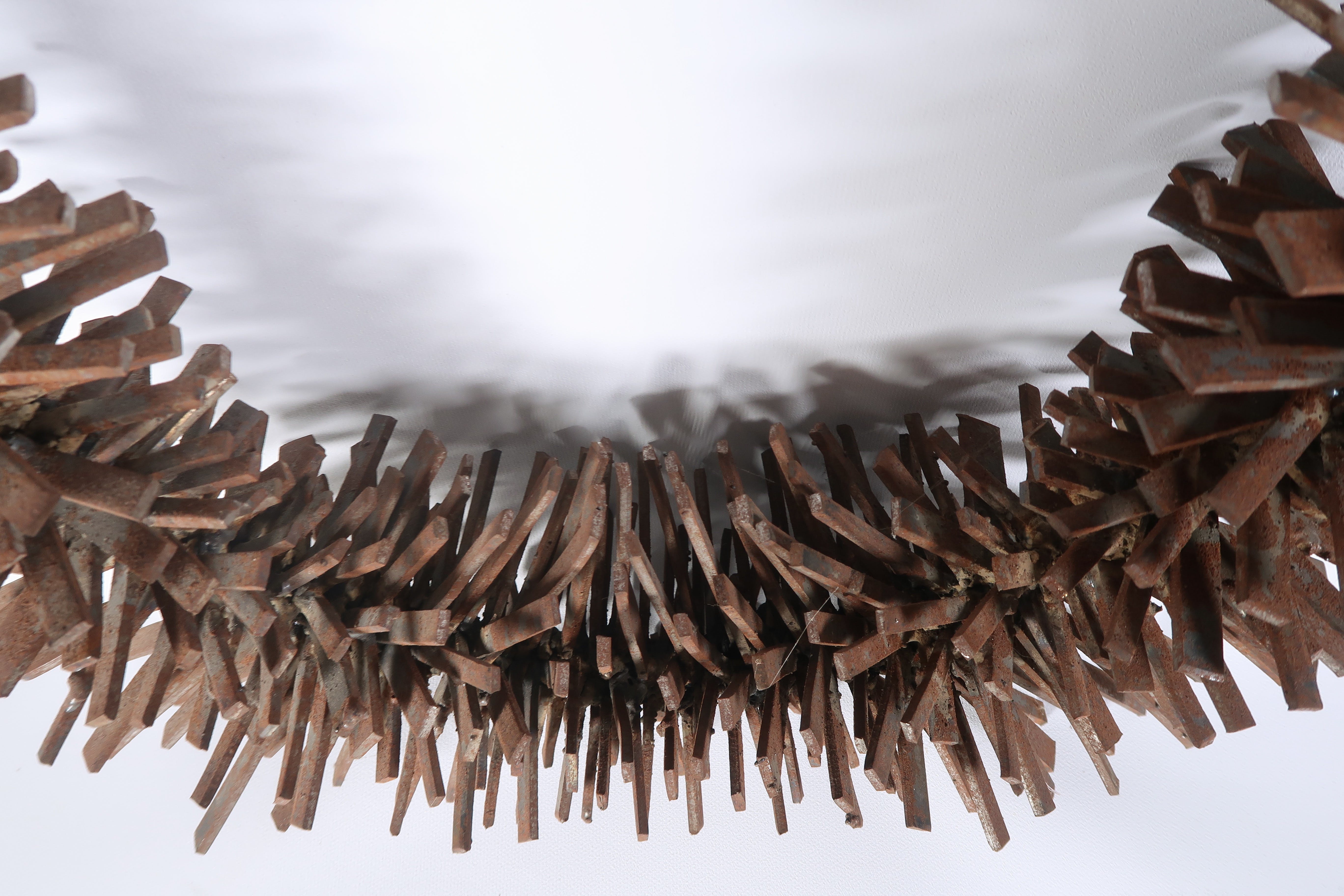 Henny van der Meer - Wandobjecten van gelast staal, Tweeluik kopen? Bied vanaf 100!