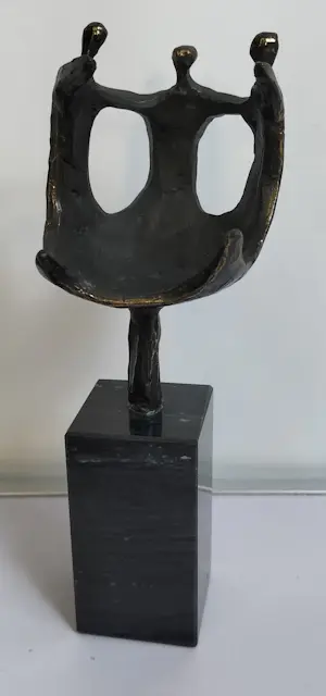 AcheterCorry Ammerlaan - Bronzen beeldje op marmeren sokkel/voet? Enchérissez de 30!