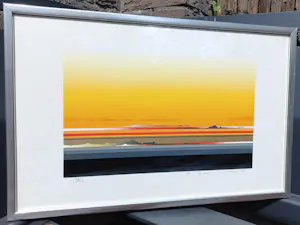 Tetsuro Sawada - Landscape, zeefdruk (netjes ingelijst) kopen? Bied vanaf 20!